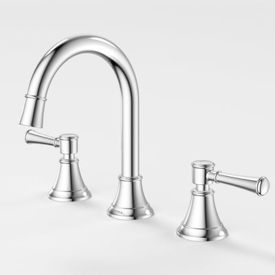 Caroma Riviere Basin Set, Chrome