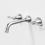 Caroma Riviere Wall Basin/Bath Set 210mm, Chrome