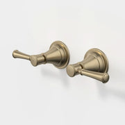 Caroma Riviere Wall Top Assemblies, Brushed Brass