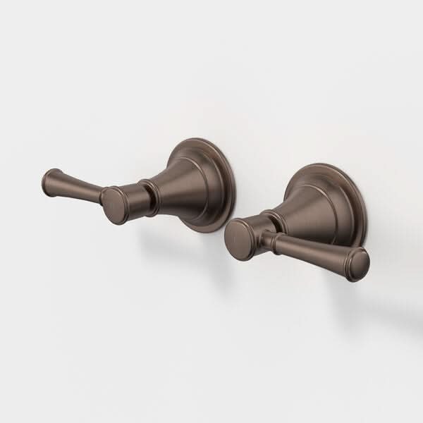 Caroma Riviere Wall Top Assemblies, Brushed Bronze