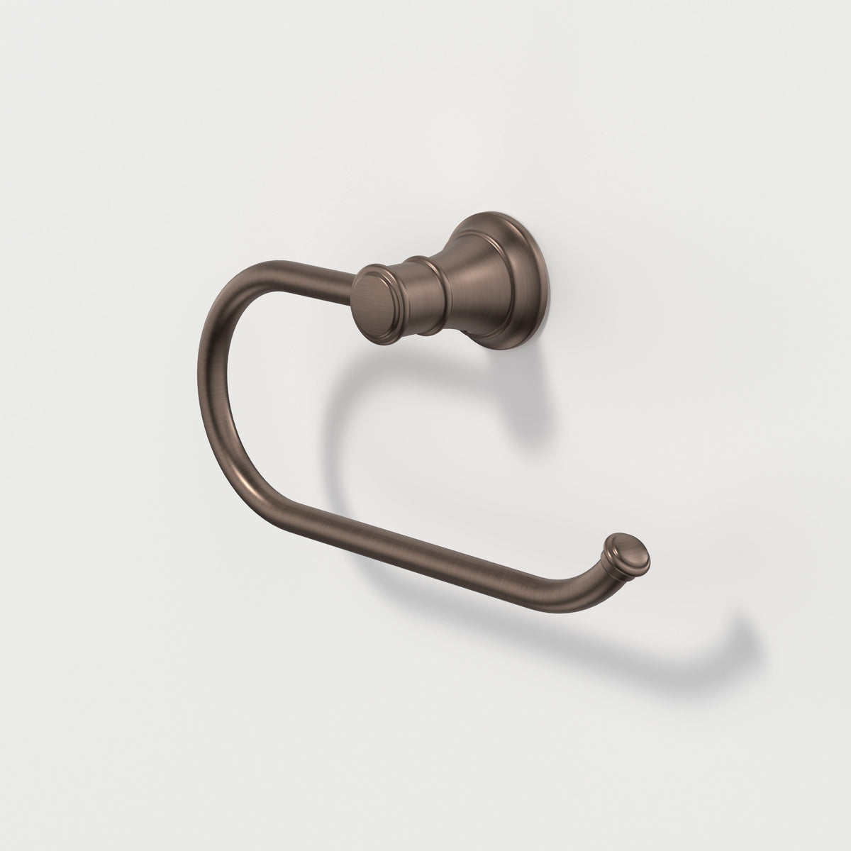 Caroma Riviere Toilet Roll Holder, Brushed Bronze