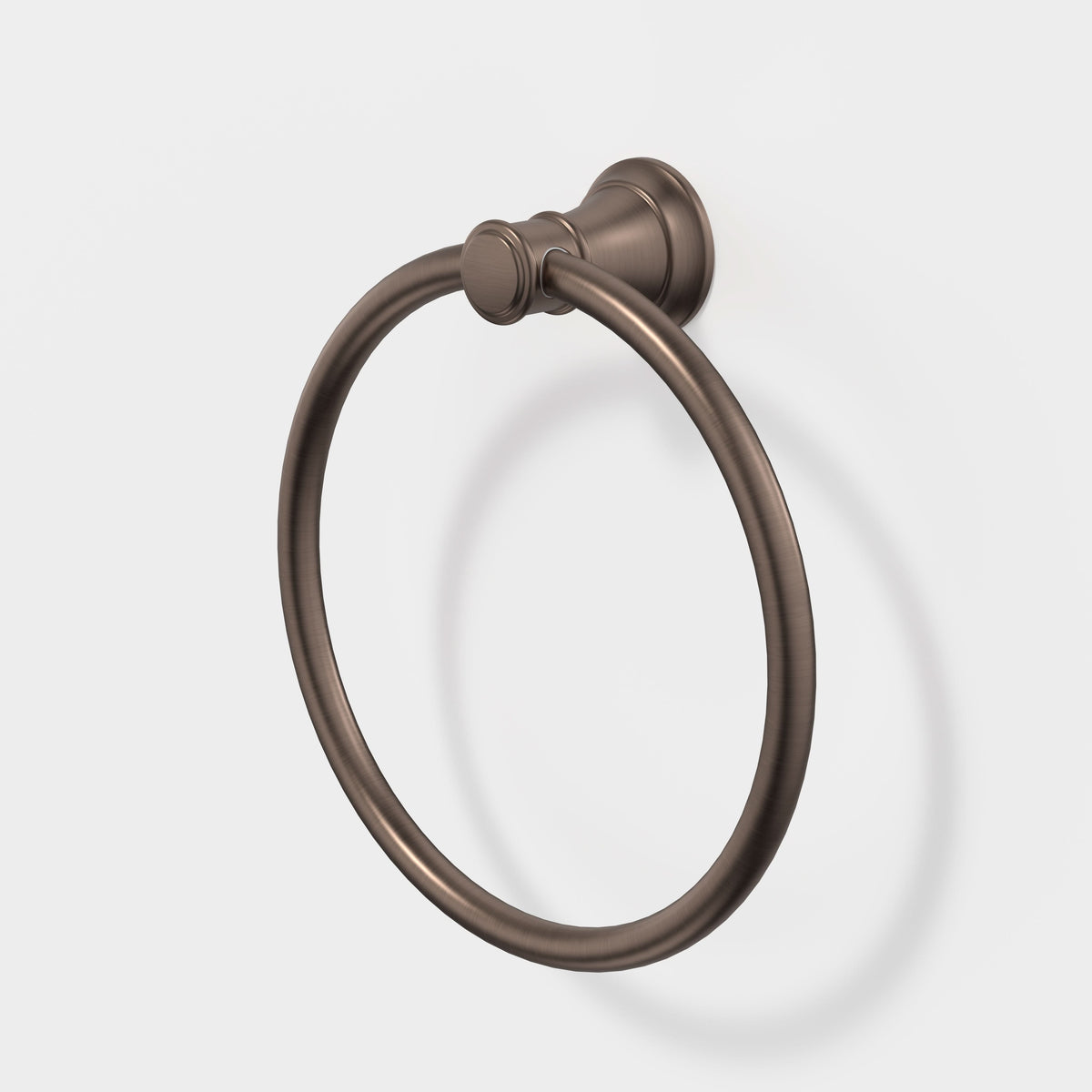 Caroma Riviere Towel Ring, Brushed Bronze