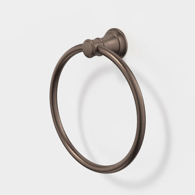 Caroma Riviere Towel Ring, Brushed Bronze