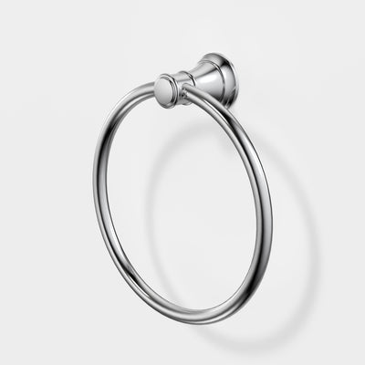 Caroma Riviere Towel Ring, Chrome