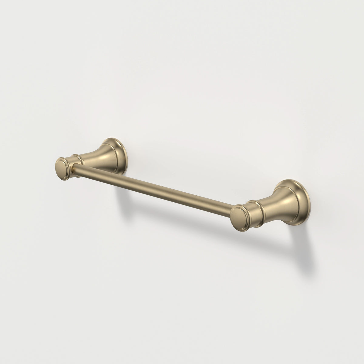 Caroma Riviere Hand Towel Rail, Brushed Brass