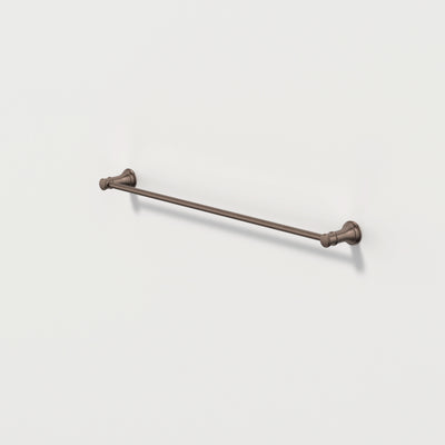 Caroma Riviere Single Towel Rail 600mm, Brushed Bronze