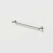 Caroma Riviere Single Towel Rail 600mm, Brushed Nickel