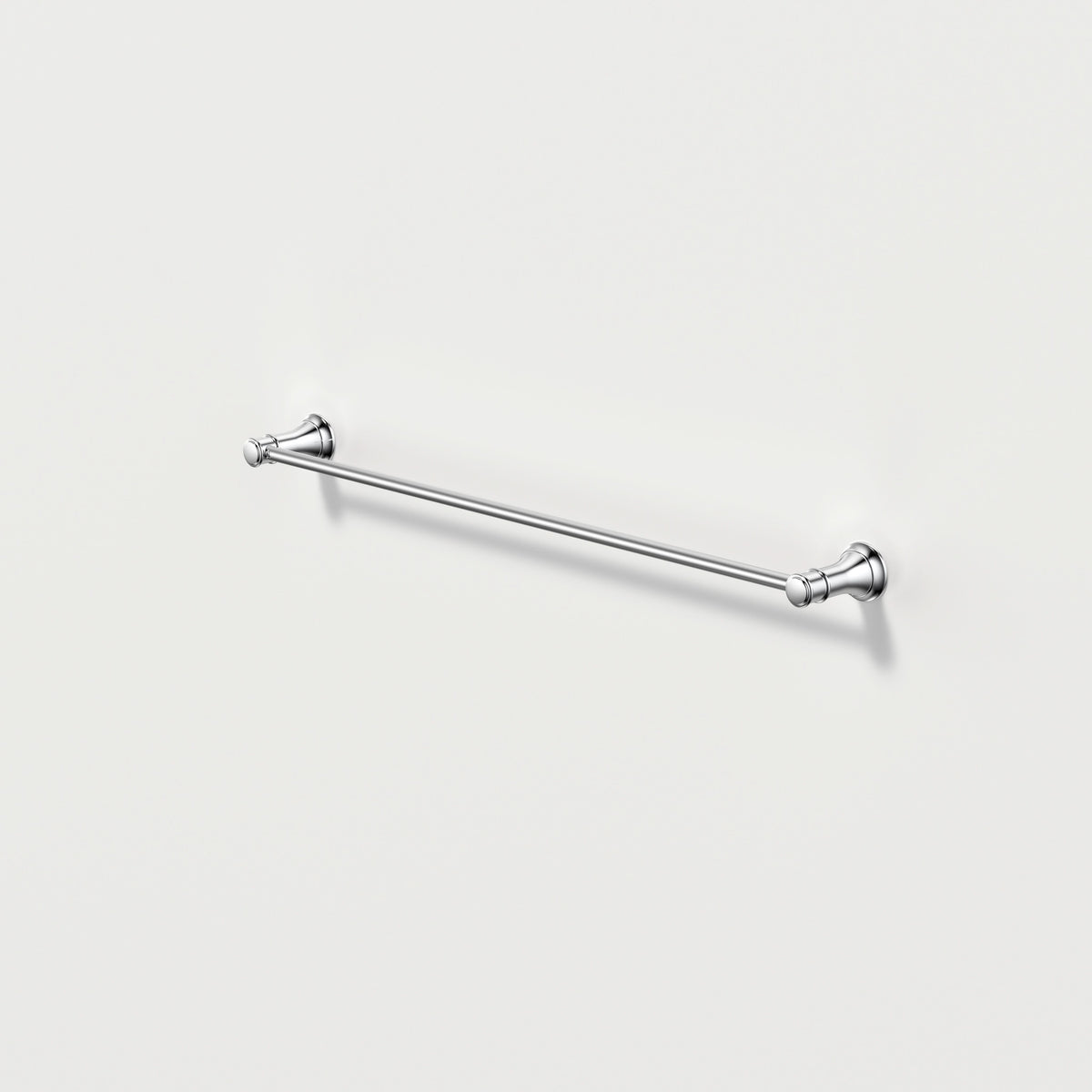 Caroma Riviere Single Towel Rail 600mm, Chrome