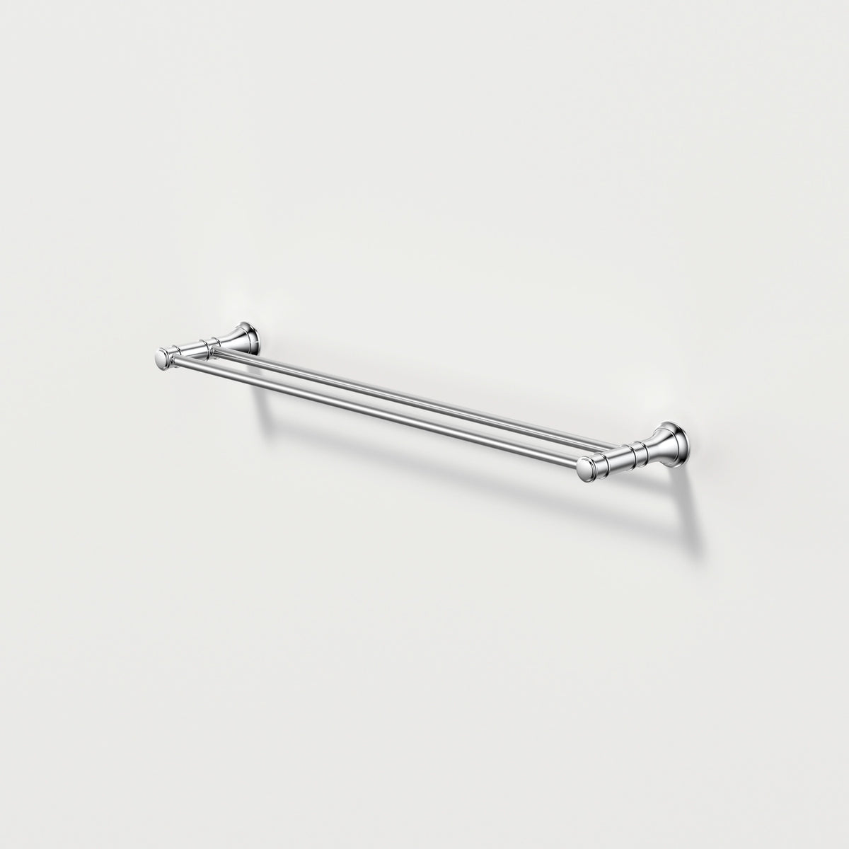Caroma Riviere Double Towel Rail 600mm, Chrome