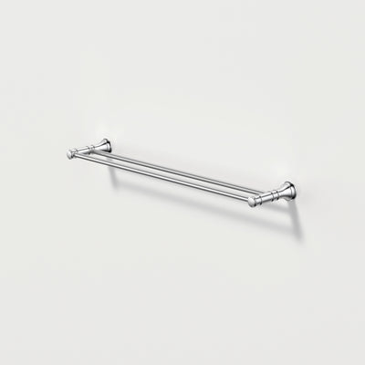 Caroma Riviere Double Towel Rail 600mm, Chrome