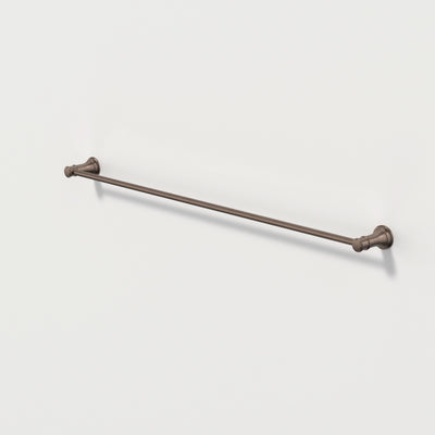 Caroma Riviere Single Towel Rail 800mm, Brushed Bronze