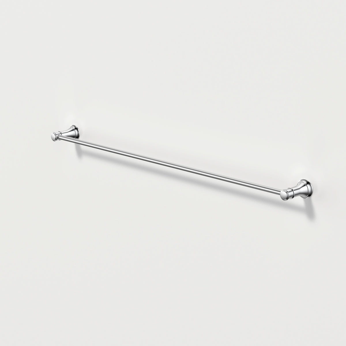Caroma Riviere Single Towel Rail 800mm, Chrome