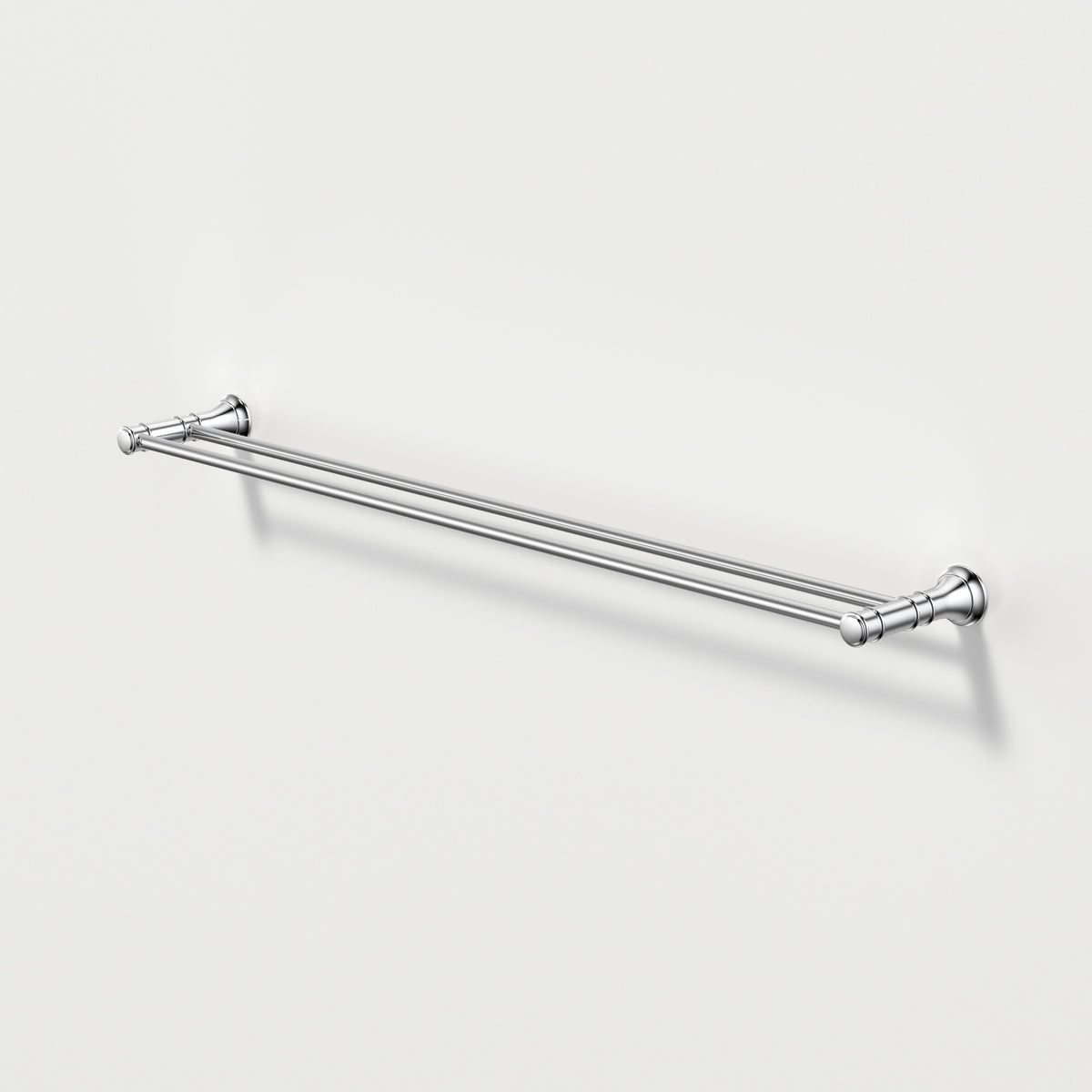 Caroma Riviere Double Towel Rail 800mm, Chrome