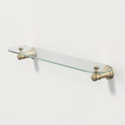 Caroma Riviere Bathroom Shelf, Brushed Brass