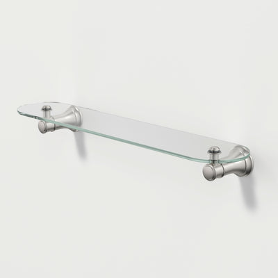 Caroma Riviere Bathroom Shelf, Brushed Nickel