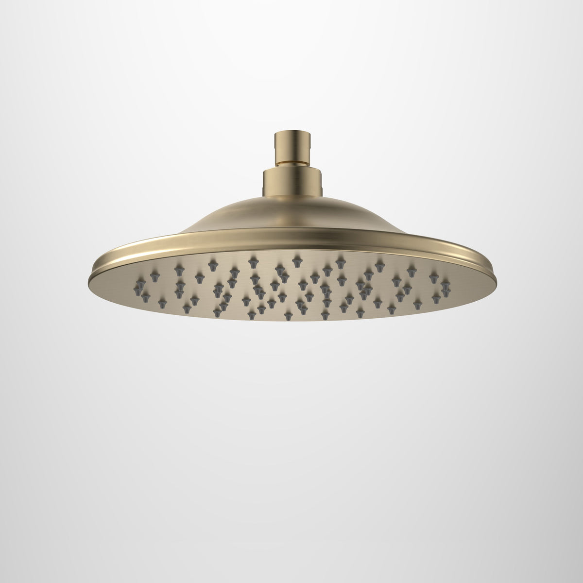 Caroma Riviere Rain Shower 250mm, Brushed Brass