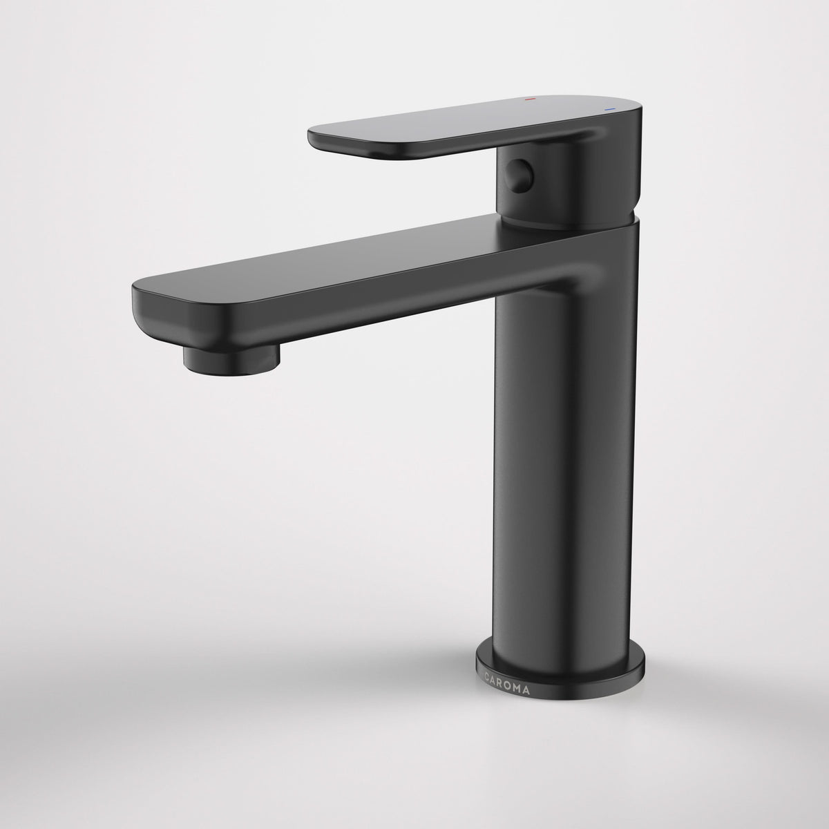 Caroma Luna Basin Mixer - Lead Free, Satin Black