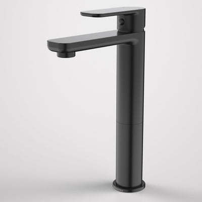 Caroma Luna Tower Basin Mixer - Lead Free, Satin Black