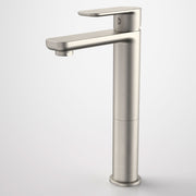 Caroma Luna Tower Basin Mixer - Lead Free, Brushed Nickel