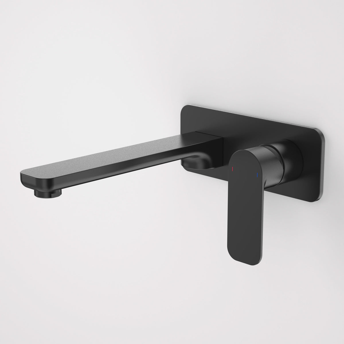 Caroma Luna Wall Basin/Bath Mixer - Lead Free, Satin Black