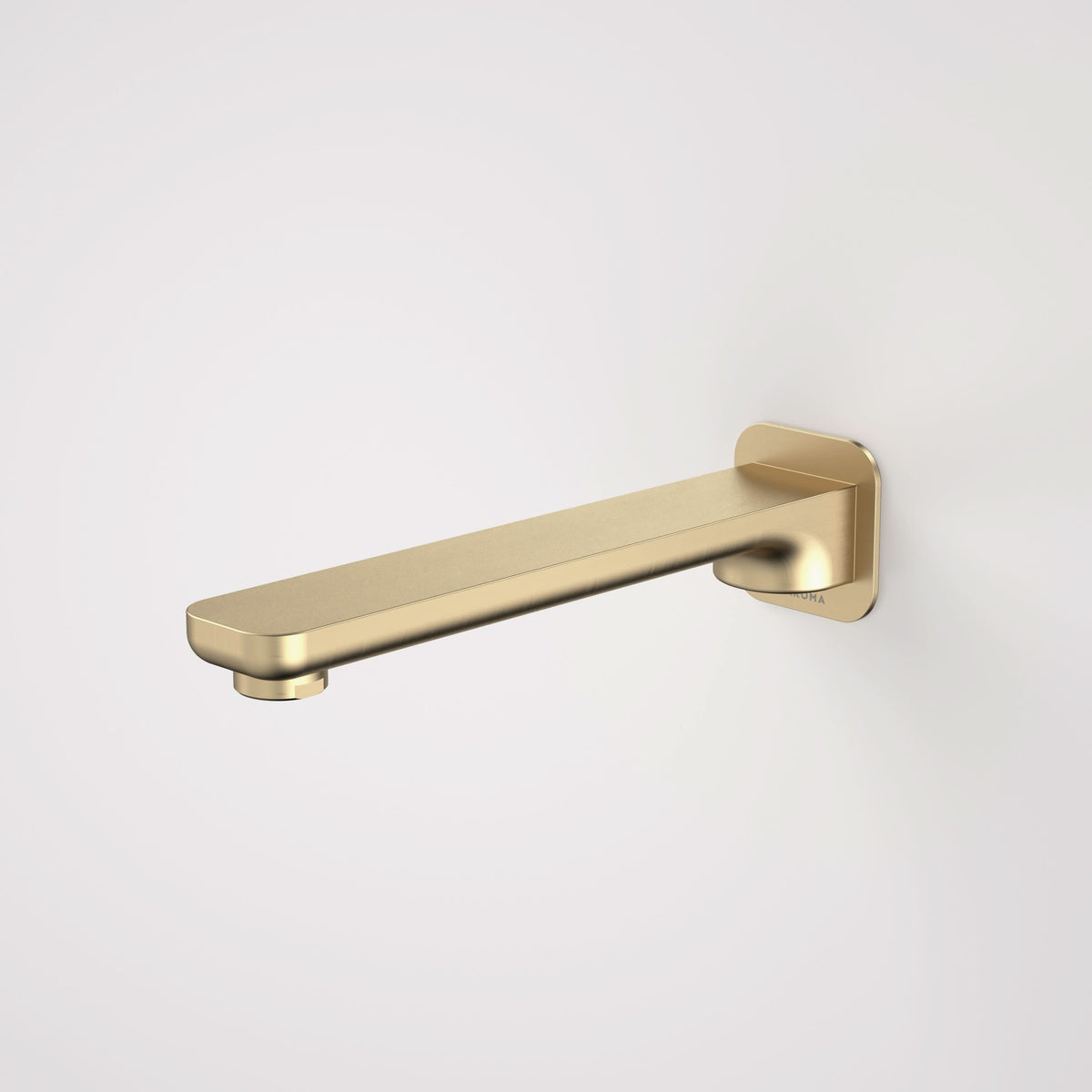 Caroma Luna Wall Basin/Bath Outlet - Lead Free, Brushed Brass