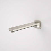 Caroma Luna Wall Basin/Bath Outlet - Lead Free, Brushed Nickel