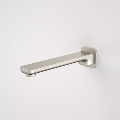 Caroma Luna Wall Basin/Bath Outlet - Lead Free, Brushed Nickel