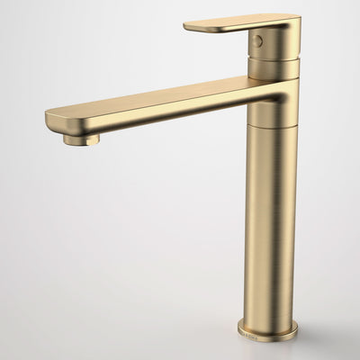 Caroma Luna Sink Mixer - Lead Free, Brushed Brass