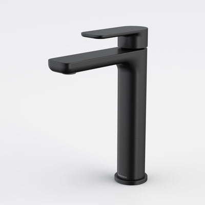 Caroma Luna II Mid Basin Mixer, Satin Black