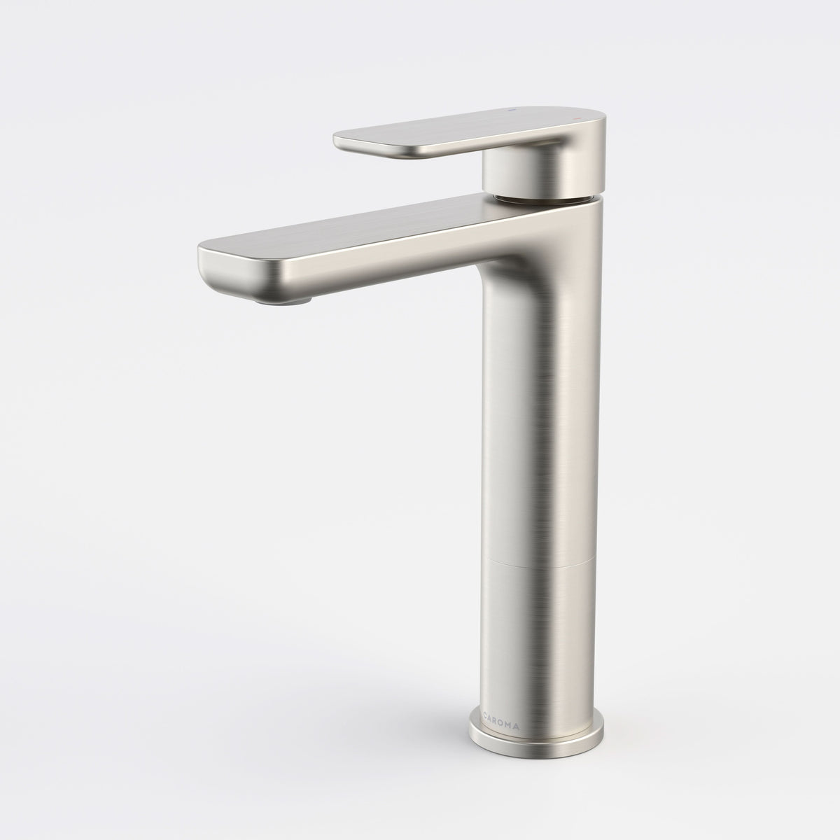 Caroma Luna II Mid Basin Mixer, Brushed Nickel