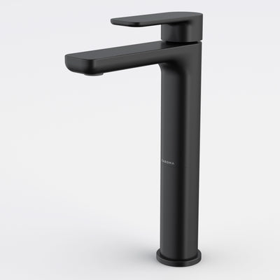 Caroma Luna II Tower Basin Mixer, Satin Black
