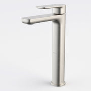 Caroma Luna II Tower Basin Mixer, Brushed Nickel