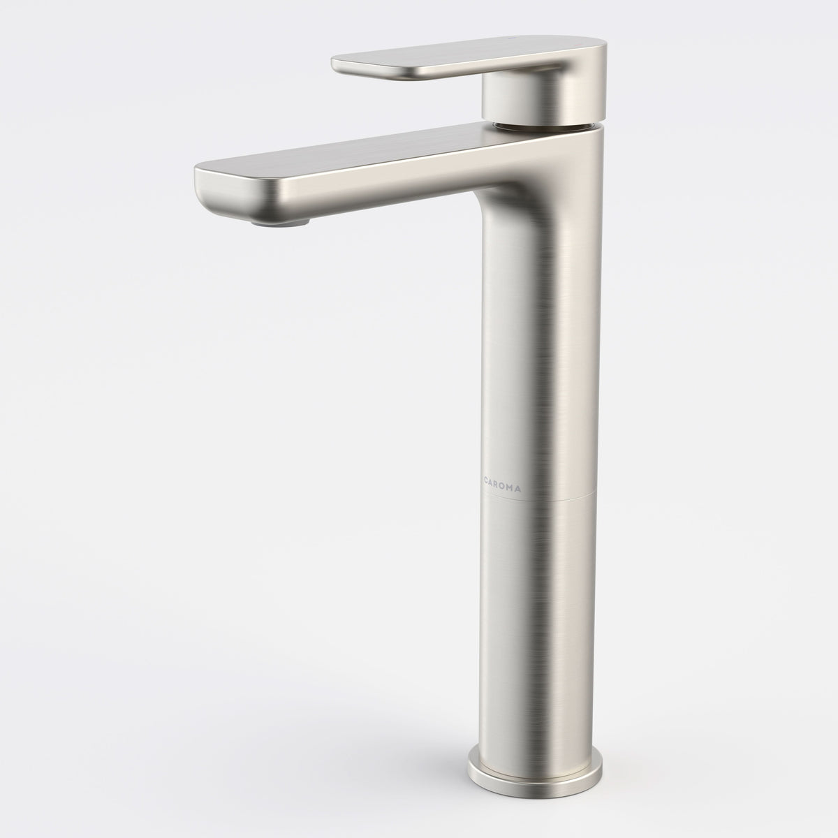 Caroma Luna II Tower Basin Mixer, Brushed Nickel