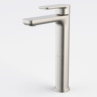 Caroma Luna II Tower Basin Mixer, Brushed Nickel