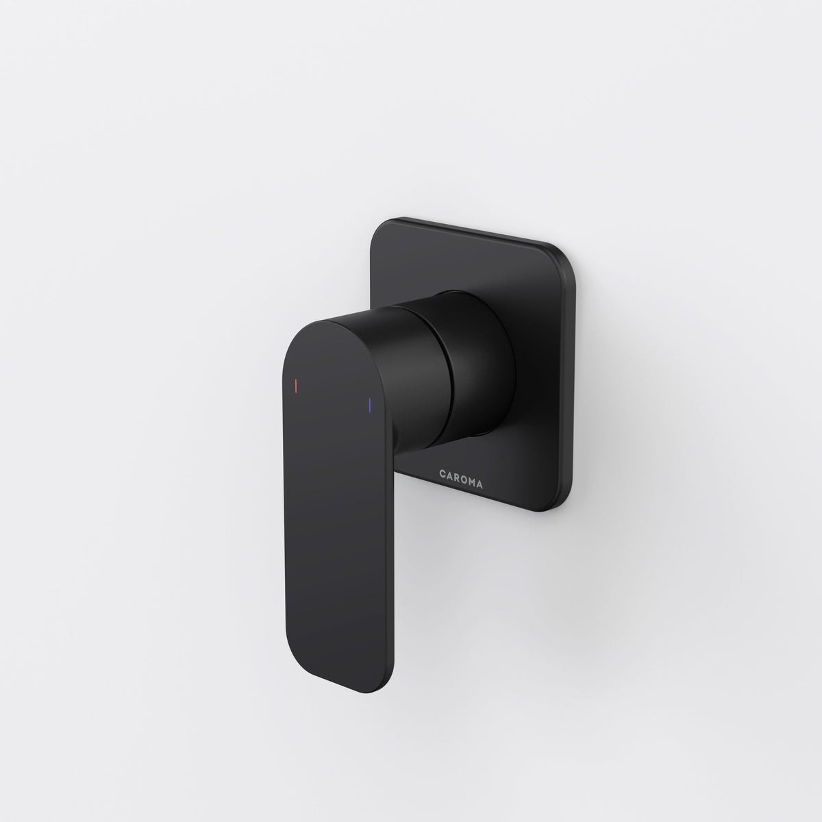 Caroma Luna II EasySwitch Bath/Shower Mixer (Complete kit), Satin Black