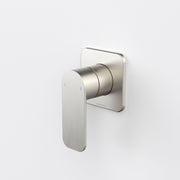 Caroma Luna II EasySwitch Bath/Shower Mixer (Complete kit), Brushed Nickel