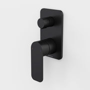 Caroma Luna II EasySwitch Bath/Shower Mixer with Diverter (Complete kit), Satin Black