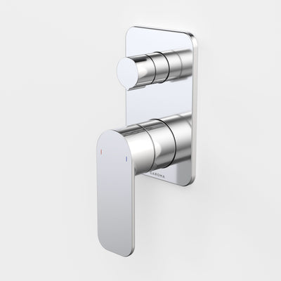 Caroma Luna II EasySwitch Bath/Shower Mixer with Diverter (Complete kit), Chrome