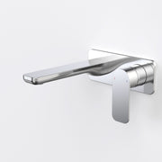 Caroma Luna II EasySwitch Wall Basin/Bath Mixer 180mm (Complete kit) - Coming March 2026, Chrome
