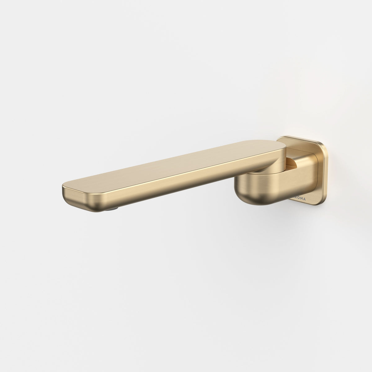 Caroma Luna II Bath Swivel Outlet 220mm, Brushed Brass