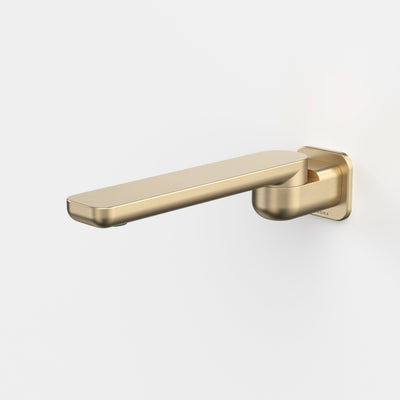 Caroma Luna II Bath Swivel Outlet 220mm, Brushed Brass