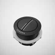 Caroma Bezel/Button Round Metal, Matte Black