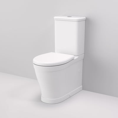 Caroma Riviere Cleanflush Wall Faced Close Coupled Toilet Suite, Matte White