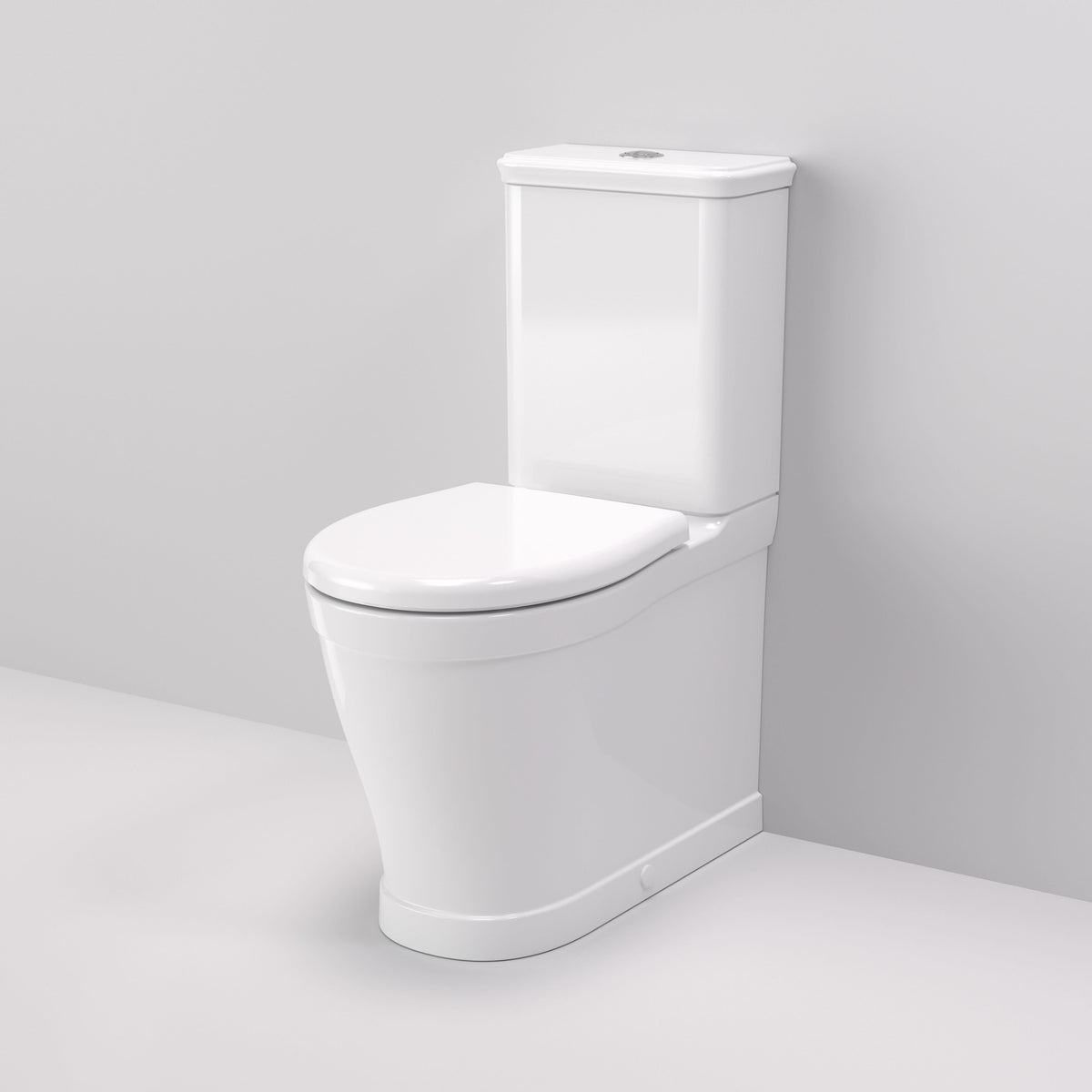 Caroma Riviere Cleanflush Wall Faced Close Coupled Back Entry Suite, White