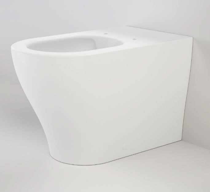 Caroma Luna Cleanflush Wall Faced Back Inlet Pan, White