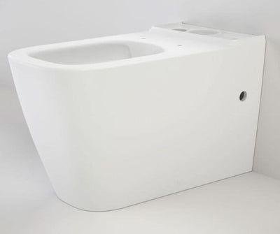 Caroma Luna Square Cleanflush Wall Faced Close Coupled Pan (suits Bottom Inlet Cistern), White