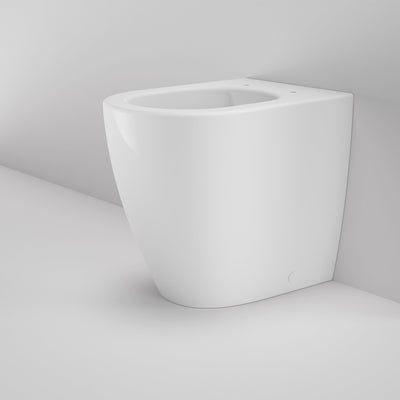 Caroma Urbane II Compact Cleanflush Wall Faced Back Inlet Pan - with GERMGARD, White