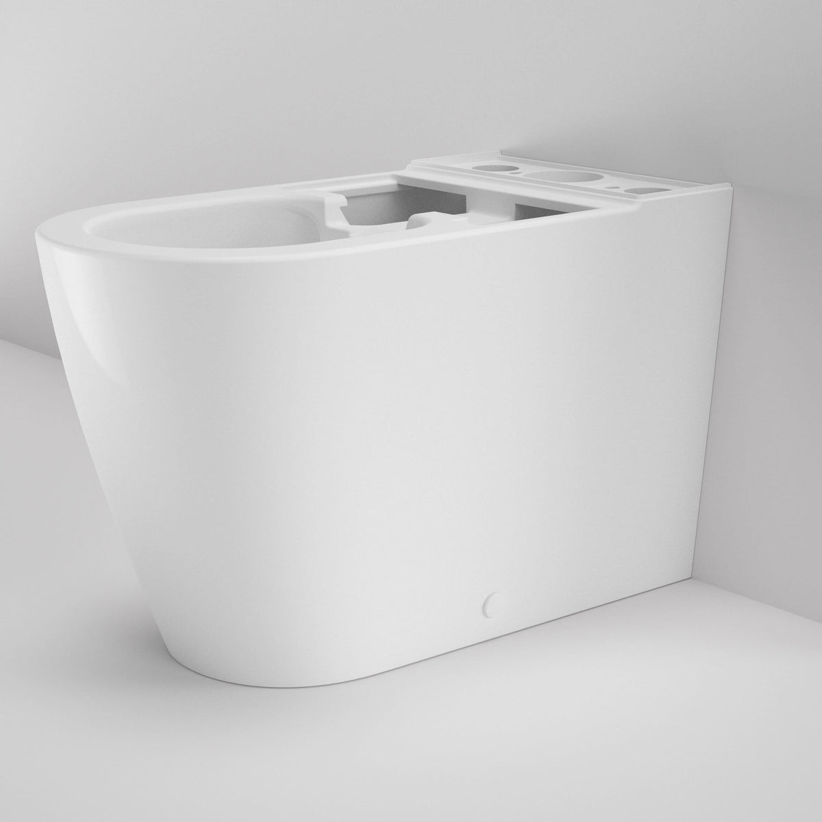 Caroma Urbane II Bidet Cleanflush Wall Faced Close Coupled Pan (with GermGard), White
