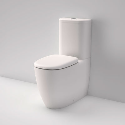 Caroma Contura II Cleanflush Wall Faced Close Coupled BE Suite, Matte White