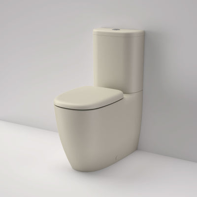 Caroma Contura II Cleanflush Wall Faced Close Coupled BI Suite, Matte Clay